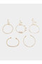 Pack of 5 - Gold Bracelet - 2