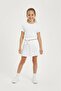 Girl's White Shirt & White Pleated Skirt Set – Special Day/School April 23Rd - 2
