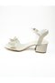 44 Stoned Girls' Heeled Evening Dress Shoes - 3