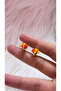 Orange Fish Children's Steel Earrings - 2