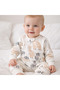 Baby Boy Animal Printed Jumpsuit & Hat 100% Cotton - 2