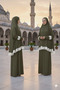 Stylish Modern Women's Prayer Dress Set with Two-Piece Skirt