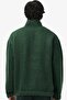 Loose Fit 1/4 Zip Men's Cotton Sweatshirt Men's Loose Fit Stand Collar 1/4 Zip Sweatshirt - 2
