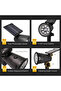 RGB Light Bright 9LED Outdoor Solar Spotlight Waterproof Landscape Light for Garden Yard Pathway Dri - 4