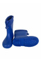 Konçlu Plush Emoji Boys' Rain Boots 26-35 Blue - 6