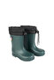 Konçlu Plush Emoji Boys' Rain Boots 26-35 Green - 3