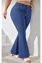 New Season Plus Size Shape-Wearing Ultra Stretchy Spanish-Leg Women's Denim Pants - 2