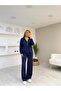 Textured Modal Half-Zip Detailed Suit - 3