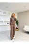 Textured Modal Half-Zip Detailed Suit - 2