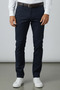Men's Slim Dark Navy Blue Lycra Fabric Pants (New Product 2026) - 4