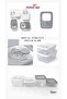 Royal Sliding Food Container 4 Size Food Container Sliding New Product - 6