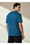 Men Regular Fit Crew Neck Short Sleeves Embroidered T-shirt - 3