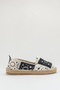 Women's Knitwear Genuine Leather Inner Lined Espadrille Casual Loafer Shoes Lais Black - 3