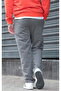 Men's Dark Gray Relaxed Fit Summer Sweatpants - 6