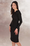 Rochie midi Sublime Noir
