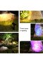 RGB Light Bright 9LED Outdoor Solar Spotlight Waterproof Landscape Light for Garden Yard Pathway Dri - 6