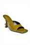 S590033160 Khaki Rustic Thin Heeled Women's Slippers - 5