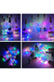 Warm White 5-pack 2M 20LEDs Solar Wine Bottle String Light Copper Wire Fairy Light Cork Shape Christ - 4