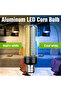 108 مصباح LED، 15 واط، قاعدة E27، أبيض دافئ، 30 واط، مصباح LED ذرة، 85-265 فولت، مصابيح إضاءة داخلية E26/E27، مصابيح سبوت لغرف النوم E14 - 2