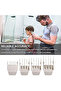 Professional Trimmer Comb Set 4pcs For Wahl Peanuts Trimmer 8685, 8655, 8035, 8685-1401, and 8663 - 3