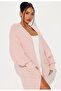 Fashion Nova Long Pocket Fleece Cardigan - 2