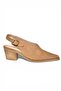 Y654300202 Mink Genuine Leather Suede Low Heeled Western Shoes - 3