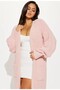 Fashion Nova Long Pocket Fleece Cardigan - 5