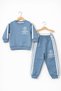 Boy's Green World Champions Club Stripe Detailed Tracksuit Set - 2