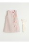 Mg Trenden Pink Girls Tweed Dress and Pantyhose
