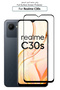 واقي شاشة زجاجي ممتاز لهاتف Realme C30s