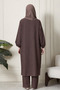 Women's Plus Size Seersucker Fabric Hidden Button Double Suit - 6