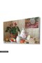Flowers Tea and Fruits One Piece Canvas - Canvas Art Print - 2