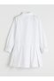 White Girls' Dress and Undershirt - 5