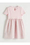 Giyçık Store Den Pink Floral Embroidered Girls' Ruffle Dress - 2