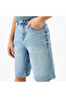 Denim Shorts with Pockets - 4