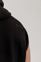 Sportswear Men's Sleeveless and Hooded Sweatshirt Black - 6
