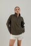 Verona Outdoor Zw-1 Women's Half-Length Zippered and Adjustable Elastic Top Khaki