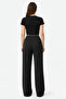 Women's High Waist Slimming Leggings Pants Black - 2