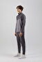Sportswear Men's Athlete Top with Stand Collar and Half Zipper Smoked - 6