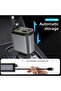 Starry Sky 4-in-1 Car Charger with LED Projector, USB-C Quick Charging, Retractable Cable, Purple Am - 3