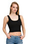 6 Pieces, Lace Straps, Women's Crop Tank Top, 92% Cotton & 8% Lycra