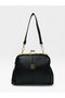 Jasminel Women's Scholarship 4-Compartment Adjustable Strap Faux Leather Shoulder and Crossbody Bag