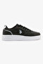 Women's Black Low-Top Sneakers - Lightweight Lace-Up Design, Comfortable for Everyday Outfits