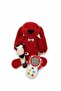 My Sleeping Friend Plush Rabbit Red & My First Phone & Vık Vık Cow Doll Set Gift for Newborns - 2