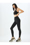 High Waist Tummy Control Sports Leggings Black (Stretchy, Ultra Soft Fabric) - 2