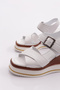 1012-24170 Women's Cross-Strapped Mega Thick Sole Sandals - 4