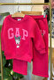 طقم بدلة رياضية باللون الفوشيا من GAP