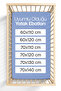100% Cotton Combed Elastic Baby Sheet |   Breathable Structure, Compatible with Park Beds and Cribs of All Sizes - 4