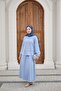 Women's Skirt Suit Ice Blue - 4