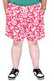Fashion XL Big Size Men's Swim Shorts Fox 25403 Red